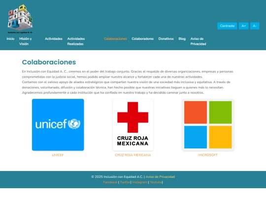 colaboraciones screenshot