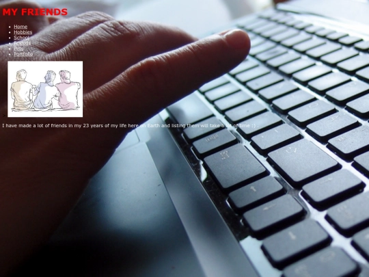 web_design/friends screenshot