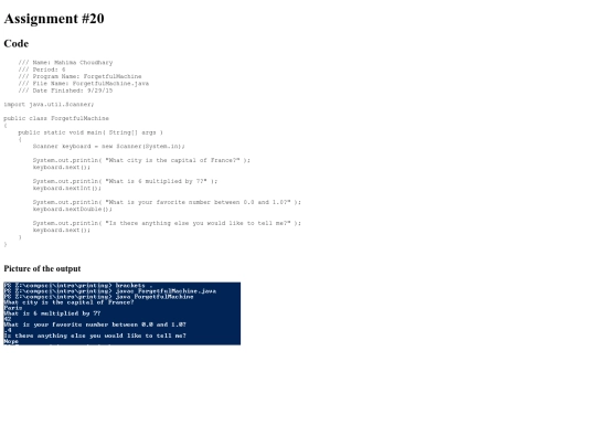 Intro/priniting/20/MoreQuestions screenshot