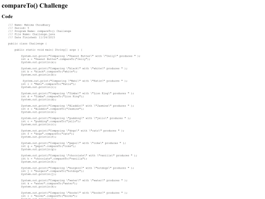 Intro/priniting/50/CompareToChallenge screenshot
