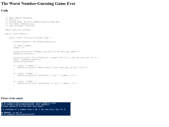 Intro/priniting/52/TheWorstNumber screenshot