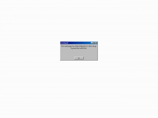 warning screenshot