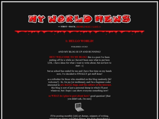 blog1 screenshot