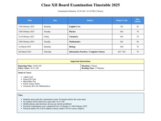 table screenshot