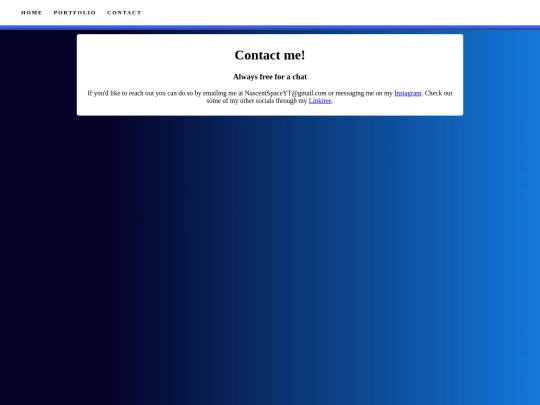 contact screenshot