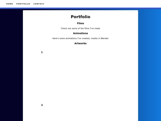 portfolio screenshot