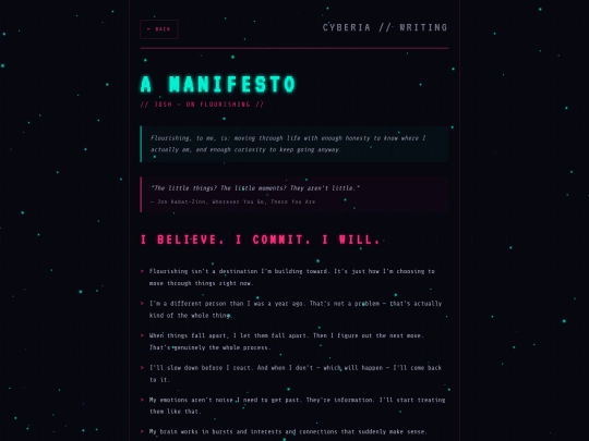 manifesto screenshot