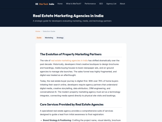 real-estate-marketing-agencies-india screenshot