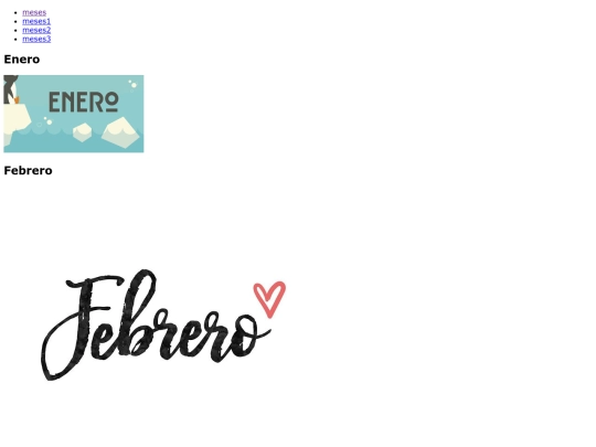 MESES/meses screenshot