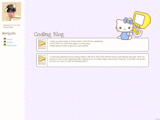 codingblog screenshot