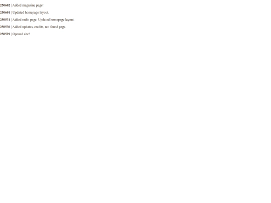 siteupdates screenshot