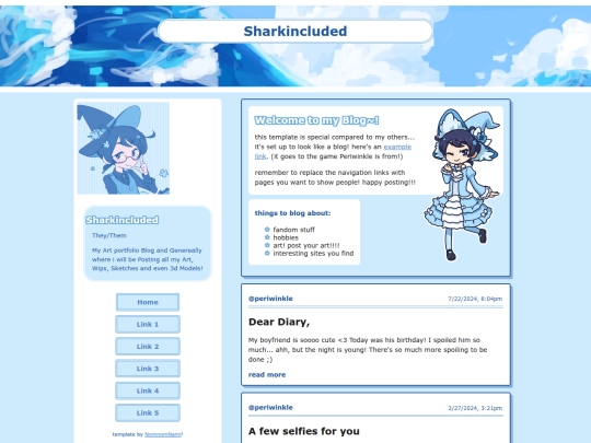 Actual Website screenshot