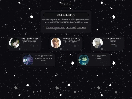 dormantalters screenshot