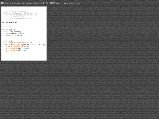 arduino/voltm screenshot