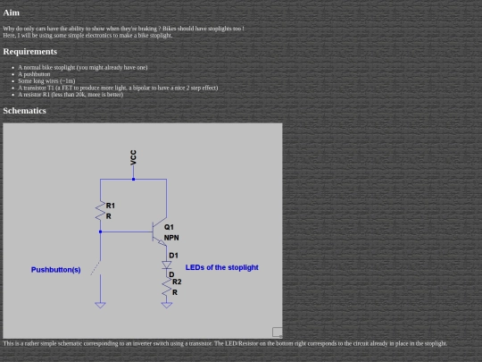 elec/bikestop screenshot