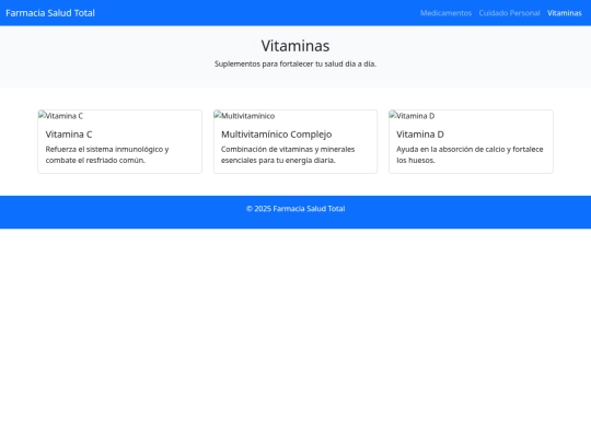 vitaminas screenshot