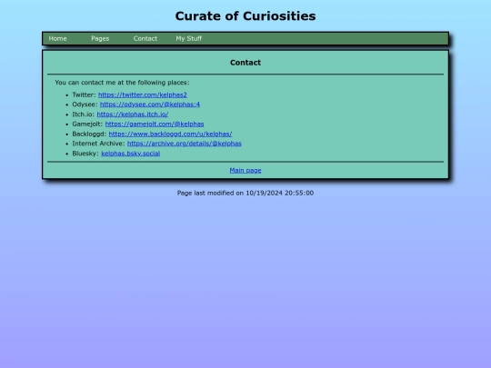 contact screenshot