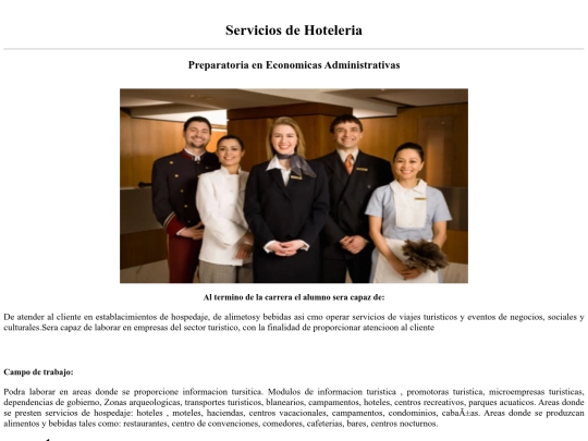 tabla/Hoteleria screenshot