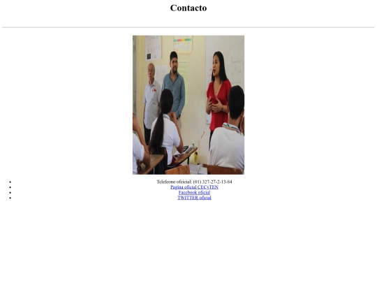 tabla/contacto screenshot