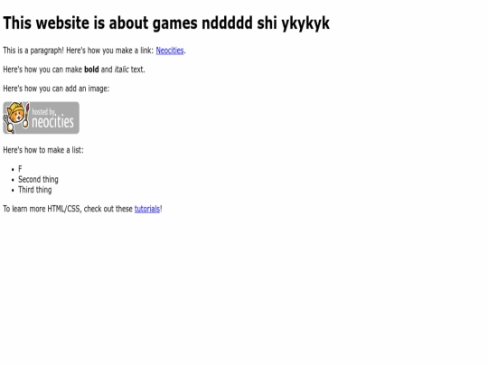 index screenshot
