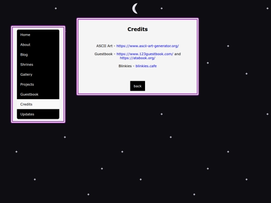 credits screenshot