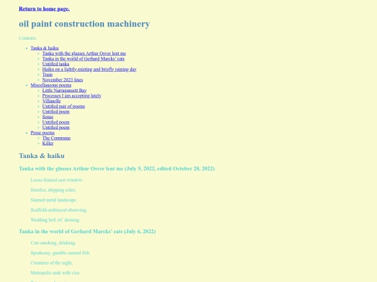 oilpaintconstructionmachinery screenshot