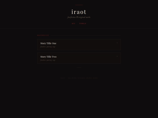 index screenshot