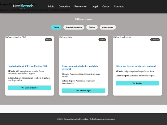 casos screenshot