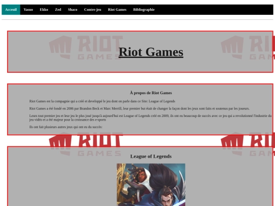 Tp1/riot games/Riot Games screenshot
