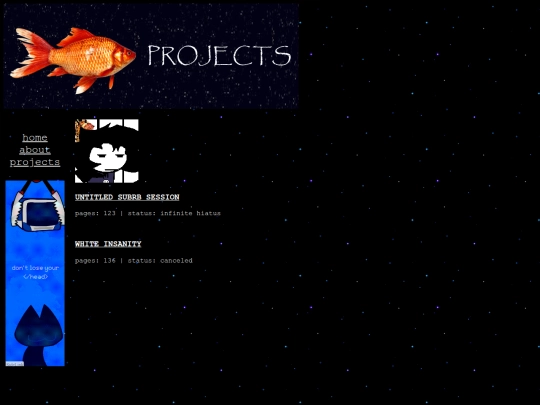 projects screenshot