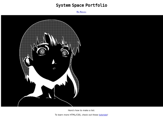 index screenshot