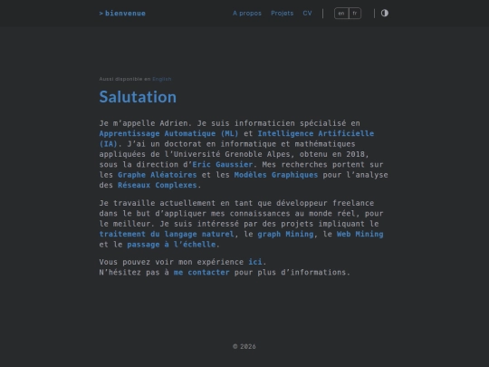 fr/about screenshot