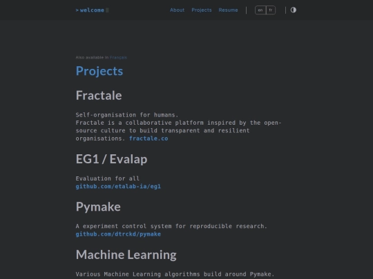 project screenshot