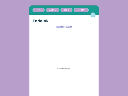 baekur/endalok screenshot