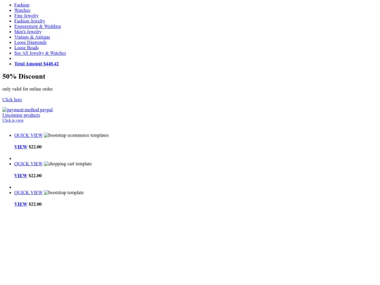 shop-cart/sidebar screenshot