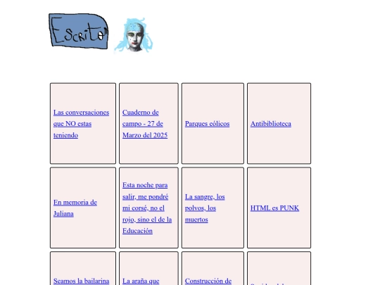 Escritos screenshot