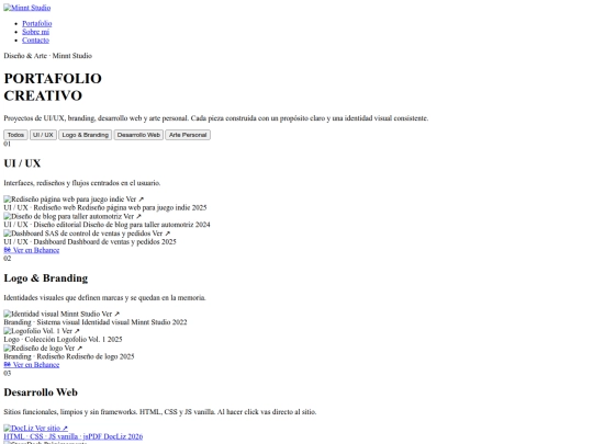 portafolio screenshot