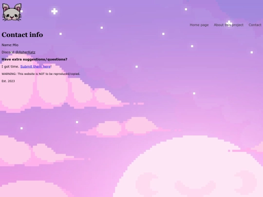 contact screenshot