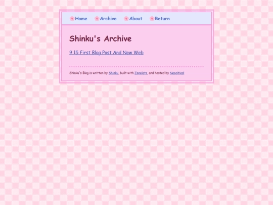 archive screenshot