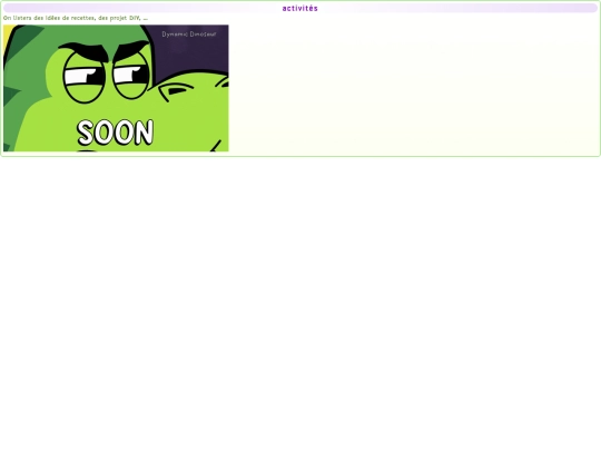 activites screenshot