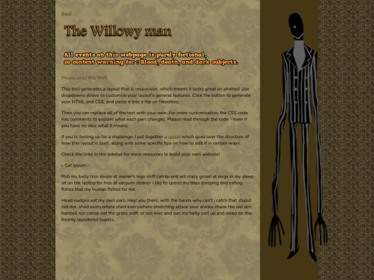 theWillowyman screenshot