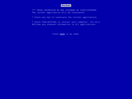 not_found screenshot