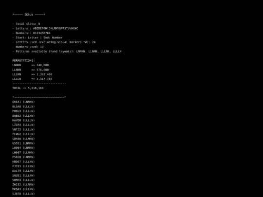 ZK5LN screenshot