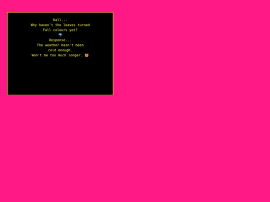 kallresponse screenshot