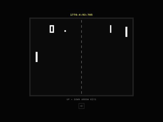 pong-classic screenshot