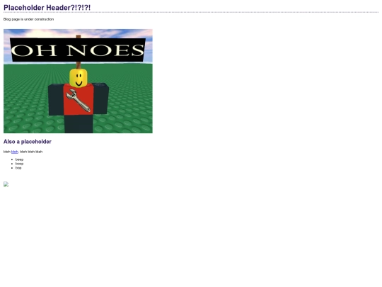 blog screenshot