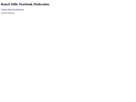 dedication screenshot