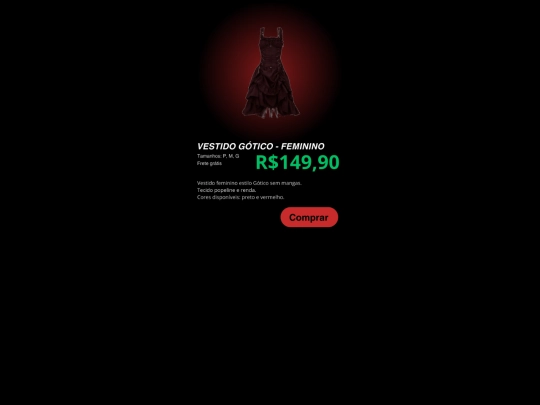 vestido screenshot