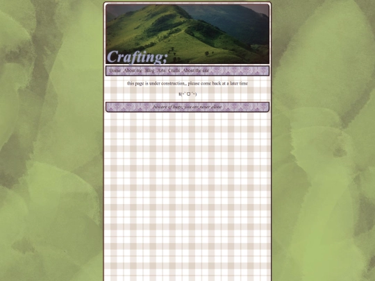crafts screenshot