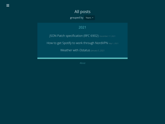 posts screenshot